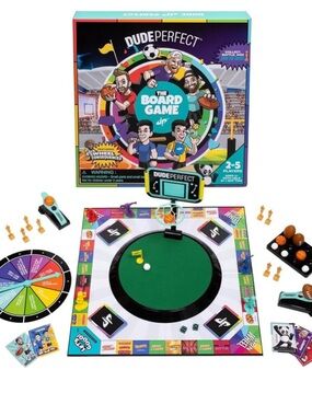 Dude Perfect Board Game Action Packed Sports Challenges New